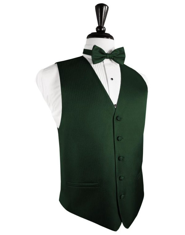 Hunter Herringbone Tuxedo Vest Sale