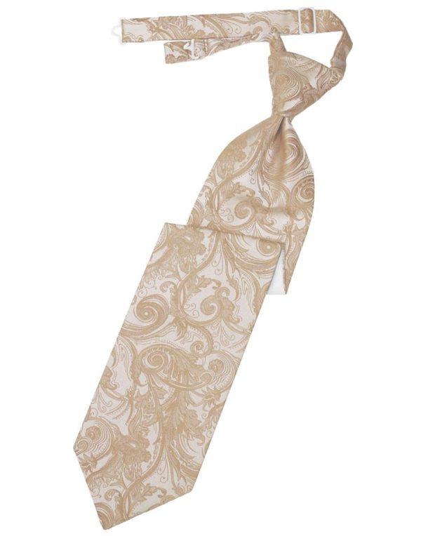 Latte Tapestry Necktie Online Hot Sale