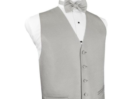 Platinum Venetian Tuxedo Vest Cheap