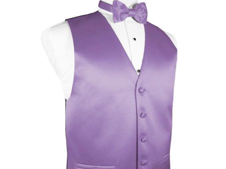 Wisteria Luxury Satin Tuxedo Vest Online Sale