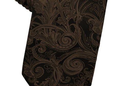 Chocolate Tapestry Necktie For Sale