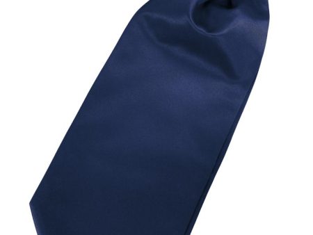 Peacock Luxury Satin Cravat For Sale