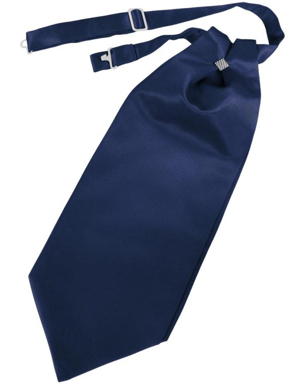 Peacock Luxury Satin Cravat For Sale