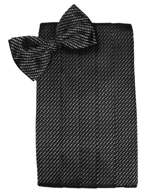 Asphalt Venetian Cummerbund on Sale