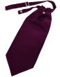 Wine Luxury Satin Cravat Online Hot Sale