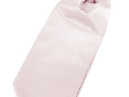 Blush Luxury Satin Cravat Sale