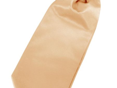 Peach Luxury Satin Cravat on Sale