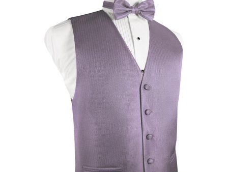 Heather Herringbone Tuxedo Vest For Discount