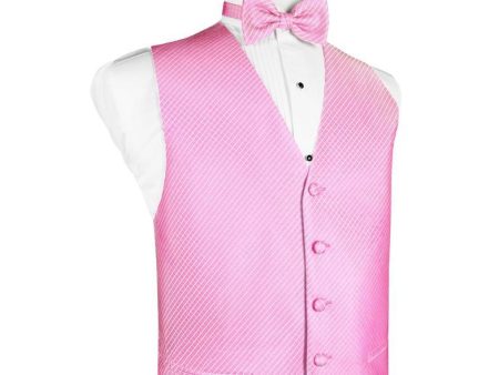 Bubblegum Palermo Tuxedo Vest on Sale