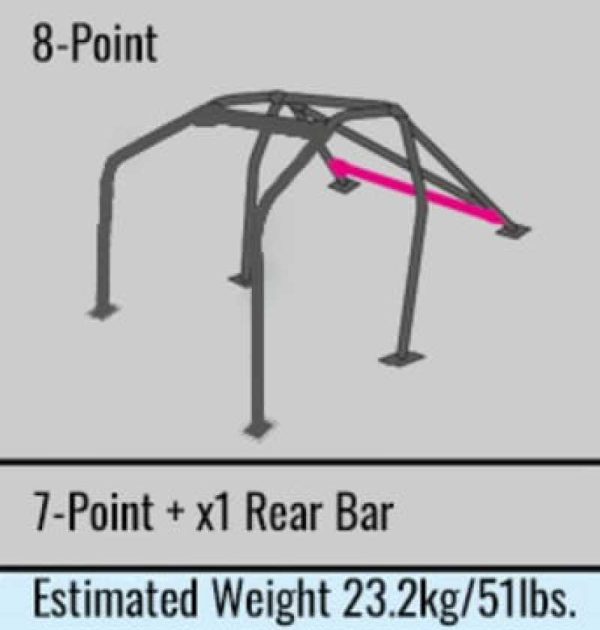 Cusco Chro-moly Roll Cage 8P Dash Through JZA80 (S O   No Cancel) Cheap