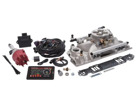 Edelbrock Pro Flo 4 EFI System Seq Port SBC 1986 & Earlier 675 Max HP 42lb hr Cheap