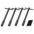 Edelbrock Vc Hold Down Kit T-Bar 1 4In-20 Thread 5In Long Black (Set of 4) Discount