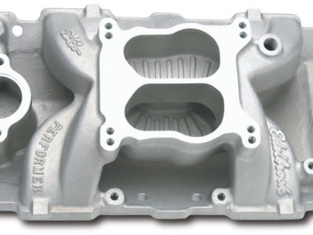 Edelbrock SBC Perf Air Gap Manifold on Sale