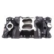 Edelbrock Manifold SBC Performer Air Gap Black For Sale