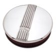 Edelbrock Air Cleaner Classic Series Round Aluminum Top Cloth Element 14In Dia X 3 9In Polished Discount