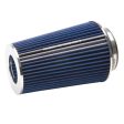 Edelbrock Air Filter Pro-Flo Series Conical 10In Tall Blue Chrome Discount