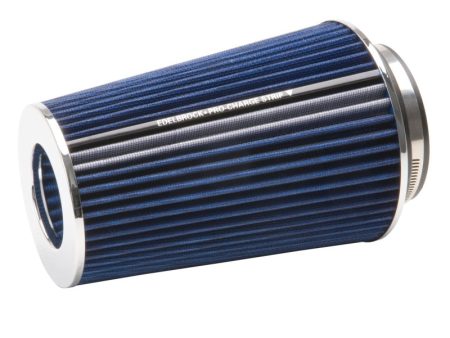 Edelbrock Air Filter Pro-Flo Series Conical 10In Tall Blue Chrome Discount