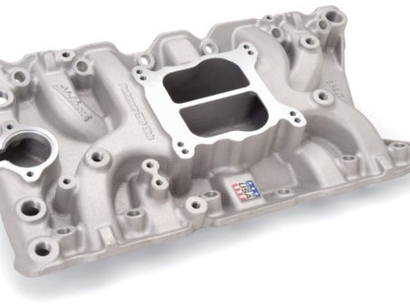 Edelbrock Performer Olds 350 Manifold (Non-Egr) Hot on Sale