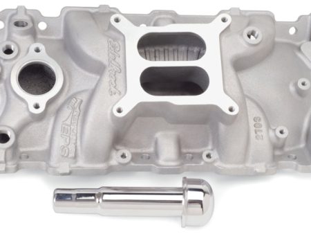 Edelbrock Intake Manifold Performer Eps w  Oil Fill Tube And Breather for Small-Block Chevy For Cheap