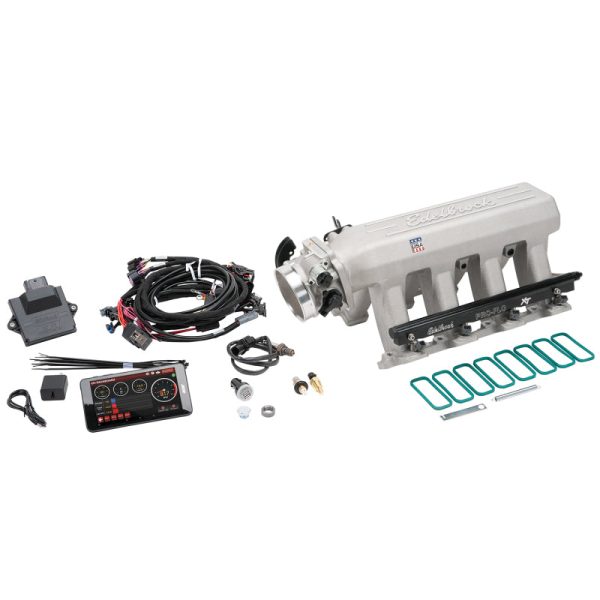 Edelbrock Pro Flo 4 XT EFI System Seq Port LS Gen III IV Cathedral Port 550 HP Max 35lb hr Sale