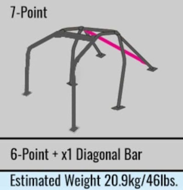 Cusco Chromoly Roll Cage 7-Point 2-Passenger Through Dash Mitsubishi Evo 10 CZ4A (S O   No Cancel) Hot on Sale