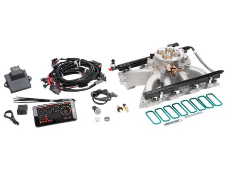 Edelbrock Pro Flo 4 EFI System Seq Port LS Gen III IV Victor Jr Cath Port 475 Max HP 29lb hr on Sale