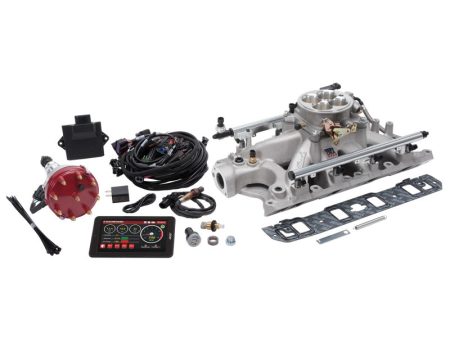 Edelbrock Pro Flo 4 Fuel Injection Kit Seq Port Ford 289-302 ci 550 HP 29 LbHr Injectors Satin Online