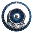 Edelbrock Air Filter Pro-Flo Series Conical 10In Tall Blue Chrome Discount