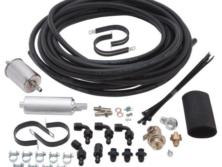 Edelbrock Fuel System E-Street EFI Return Type w  Rail Mounted Regulator 43 PSI Cheap