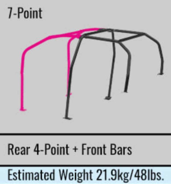 Cusco Chromoly Roll Cage 7-Point 4 5-Passenger Through Dash Mitsubishi Evo 10 CZ4A (S O   No Cancel) Online Sale